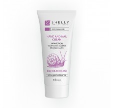 Hand and nail cream with allantoin, snail extract and shea butter Shelly 45 ml