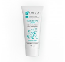 Hand and nail cream with keratin, silver and arnica extract Shelly 45 ml