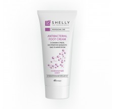 Antibacterial foot cream with silver ions, green tea extract and menthol Shelly 45 ml