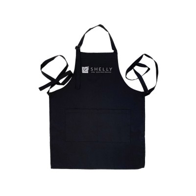 Shelly branded apron black