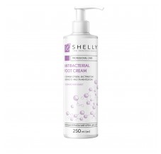 Antibacterial foot cream with silver ions, green tea extract and menthol Shelly 250 ml