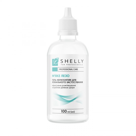 Keratolytic gel for local use Soft blade Shelly 100 ml