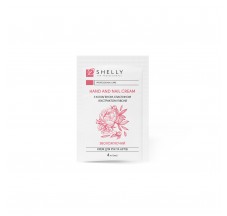 Hand and nail cream with collagen, elastin and peony extract Shelly 4 ml