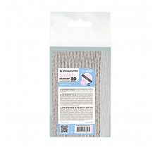 Replacement papmAm files on a soft base for straight files 180 grit STALEKS PRO SMART 30 pcs