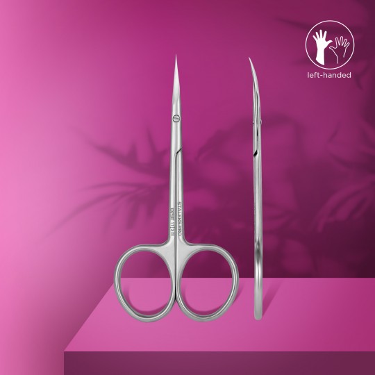 Ножницы для кутикулы для левши Staleks Pro Expert 11 Type 3