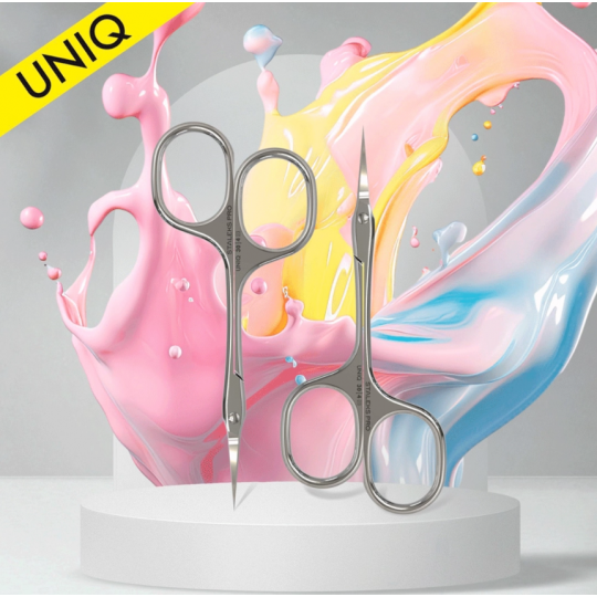 Professional cuticle scissors STALEKS PRO “Asymmetric” UNIQ 30 TYPE 4