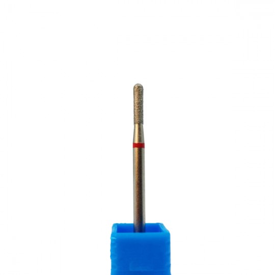 Mill cylinder rounded (red) - 1.8mm
