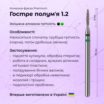 Sharp Flame 1.2 black+green (Premium)