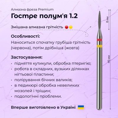 Острое пламя 1.2 red+yellow (Premium)