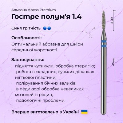 Острое пламя 1.4 blue (Premium)