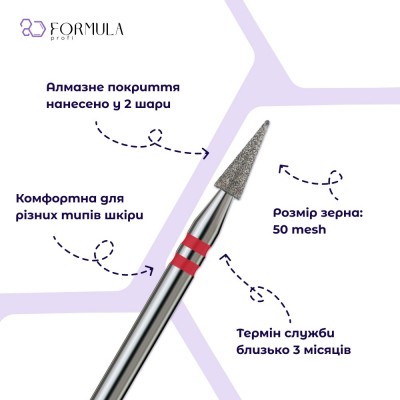 Sharp Cone 2.5 red (Premium)