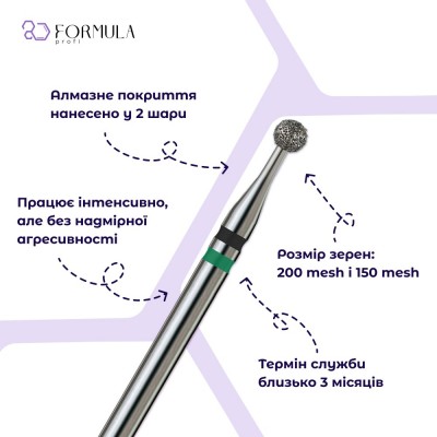 Шар 2.5 black+green (Premium)