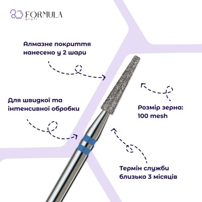 Truncated Cone 2.3 blue (Premium)
