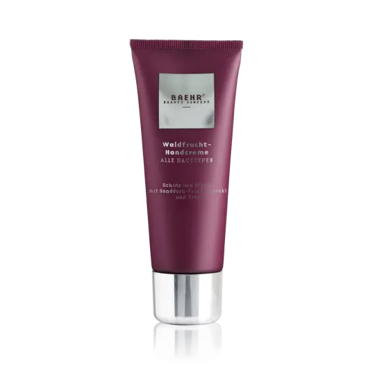 Hand cream with sea buckthorn extract and urea (Waldfrucht-Handcreme) 30 ml. Baehr
