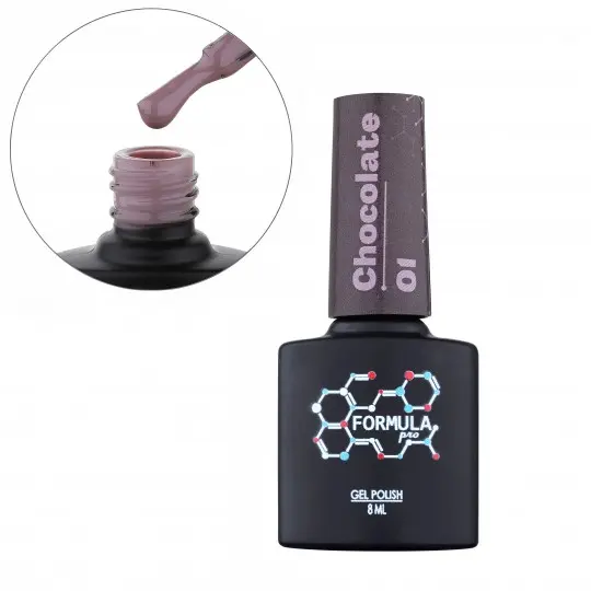 Gel polish Chocolate No. 01 - 8ml