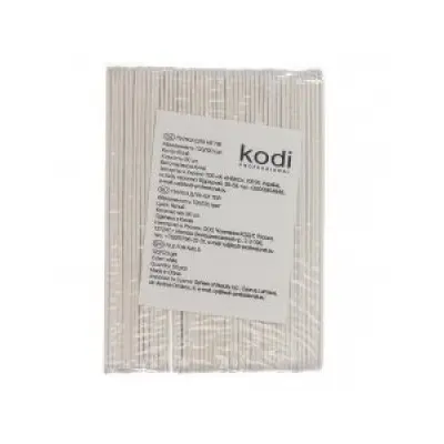 مجموعة مبرد مانيكير ، اللون: أبيض (50 قطعة ، كاشطة: 120/120) Kodi Professional