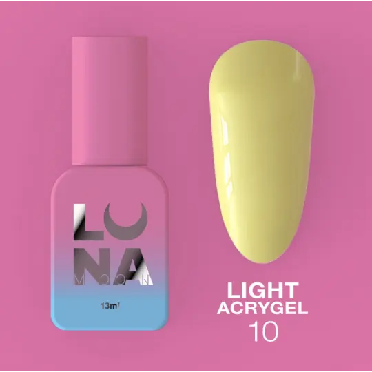 Liquid Gel Light Acrygel, 13 ml №10