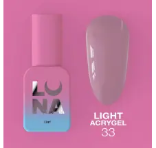 ג'ל נוזלי Light Acrygel, 13 מ"ל №33