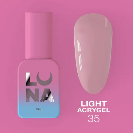 ג'ל נוזלי Light Acrygel, 13 מ"ל №35