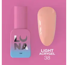 ג'ל נוזלי Light Acrygel, 13 מ"ל №38