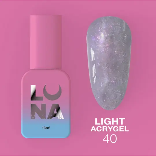 Liquid Gel Light Acrygel, 13 ml №40