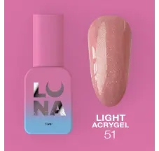 Жидкий Гель Light Acrygel, 13 мл №51