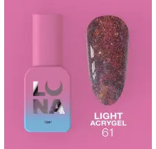 ג'ל נוזלי Light Acrygel, 13 מ"ל №61