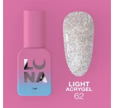 ג'ל נוזלי Light Acrygel, 13 מ"ל №62