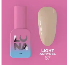 ג'ל נוזלי Light Acrygel, 13 מ"ל №67