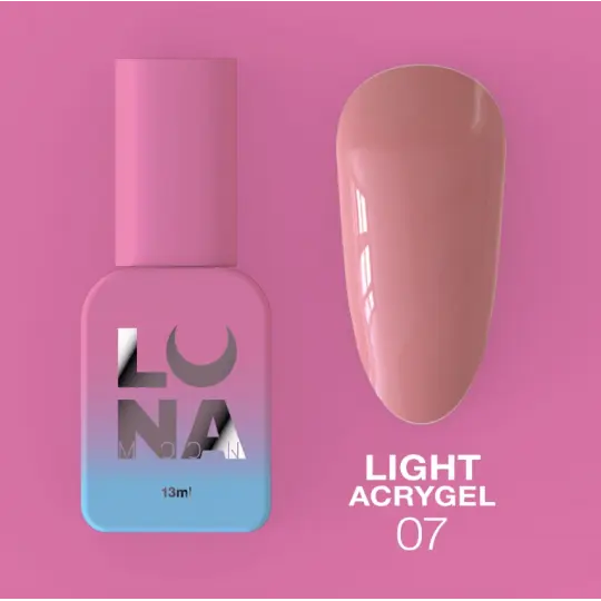 ג'ל נוזלי Light Acrygel, 13 מ"ל №7 