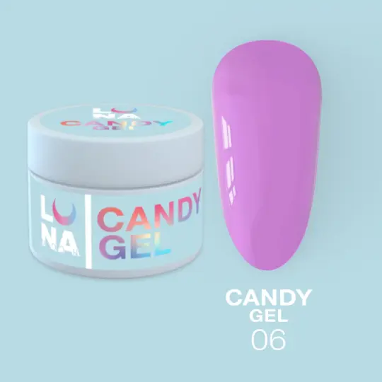 ג'ל לתוספות Candy Gel №6 15 מ"ל