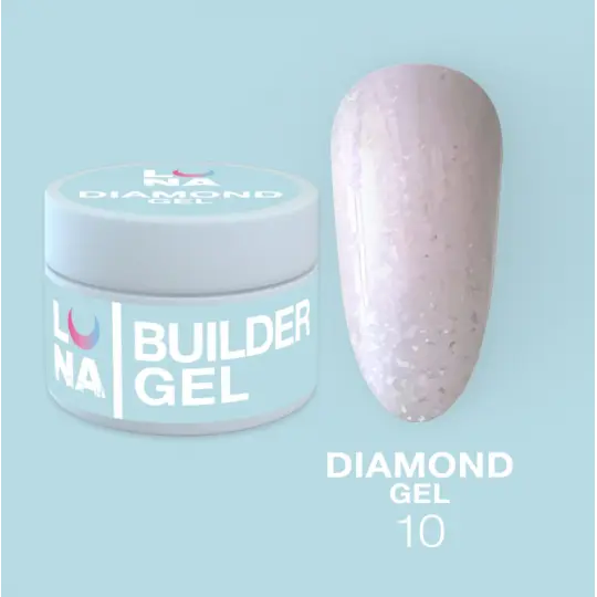 Gel for extensions Diamond Gel №10, 15ml