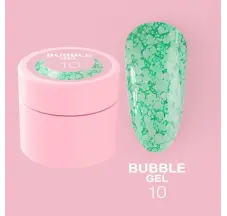 ציפורניים נצנצים LUNA Moon Bubble Gel №10 5 מ"ל