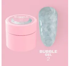 ציפורניים נצנצים LUNA Moon Bubble Gel №2 5 מ"ל