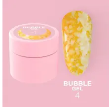 ציפורניים נצנצים LUNA Moon Bubble Gel №4 5 מ"ל