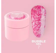 ציפורניים נצנצים LUNA Moon Bubble Gel №7 5 מ"ל