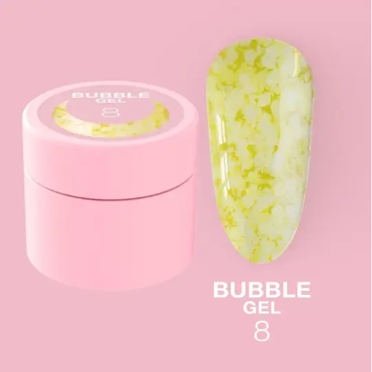 بريق الأظافر LUNA Moon Bubble Gel №8 5 مل