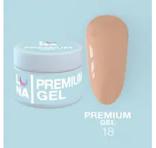 Extension gel Premium Gel №18, 15ml