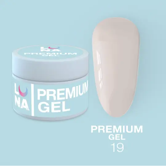 Extension gel Premium Gel №19, 15ml