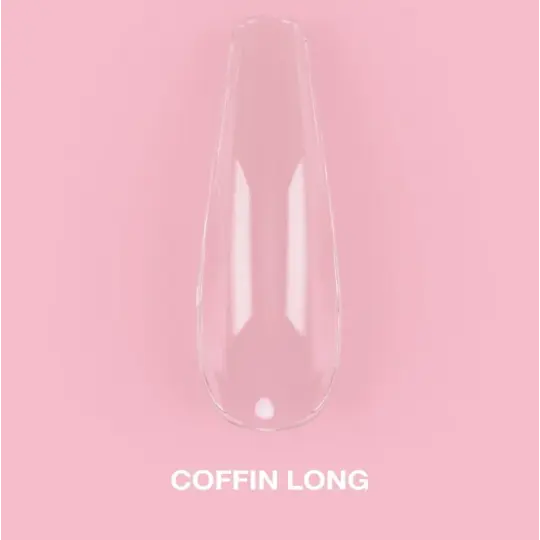 Гелевые типсы Luna Moon Coffin Long