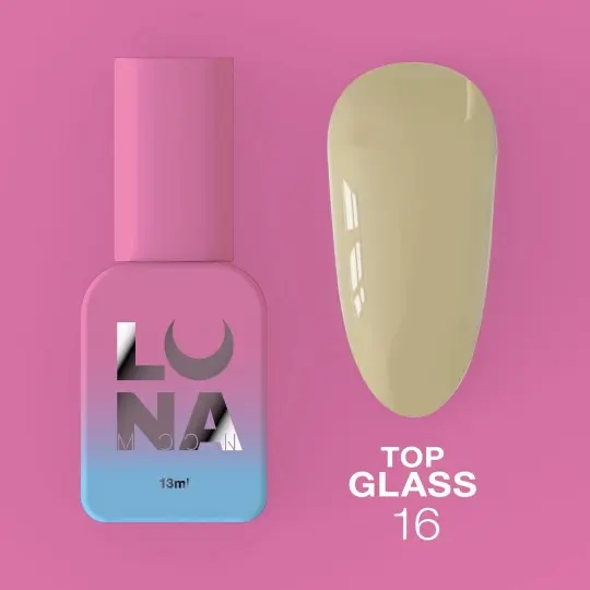 طبقة علوية لتلميع الجل 13 مل Top Glass №16