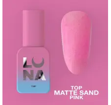 Матовый топ без липкого слоя Top Matt Sand Pink 13ml