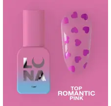 Топ для гель-лака Top Romantic Pink 13ml