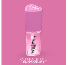 Dry cuticle oil with strawberry cream scent LUNA Moon Photoshop Oil 5 ml