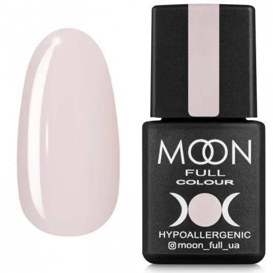 جل البولندية Moon Full Fashion Color رقم 232 ابيض ابيض ، 8 مل.