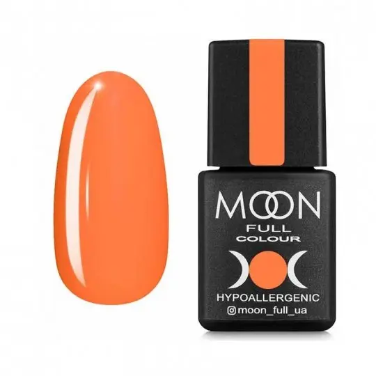 Gel polish Moon Full Neon No. 705 salmon, 8 ml.