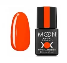 Gel Polish Moon Full Neon No. 707 carrot-coral, 8 ml.