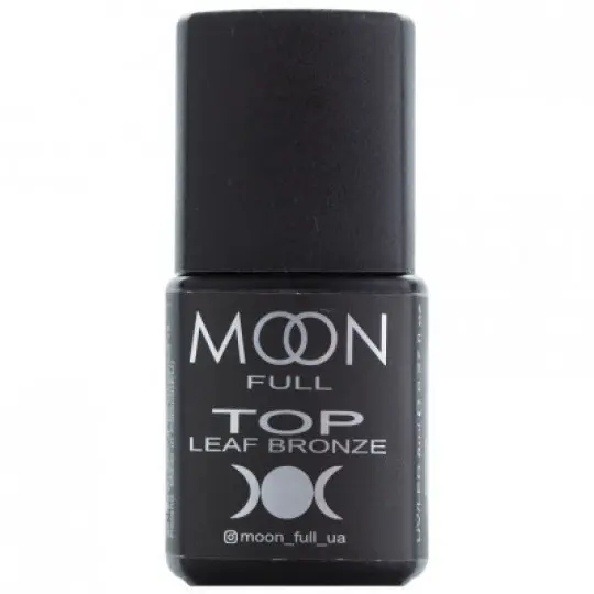 Top Moon Full Leaf Bronze - ללא שכבה דביקה, 8 מ"ל.