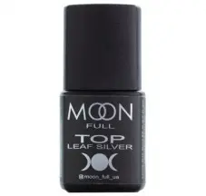 Top Moon Full Leaf Silver - بدون طبقة لاصقة ، 8 مل.