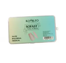 SoFast Nail Froms Nude Ballerina Medium (360 pcs.) Komilfo